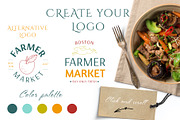 Simple things branding set, a Branding & Logo Template by Beauty Drops (Thumbnail 5 of 9)