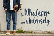 Summeria Handbrush Script Fonts, a Script Font by edukka (Thumbnail 4 of 8)