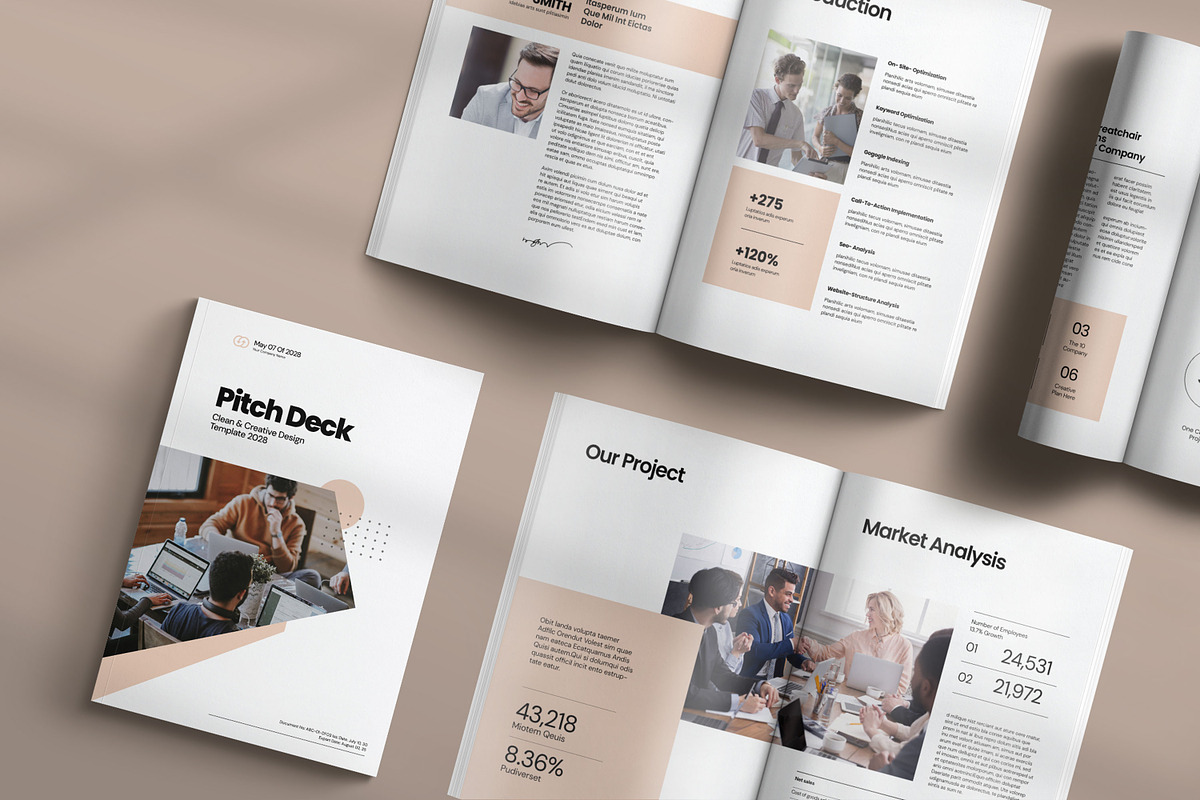 Pitch Deck Template, a Brochure Template by Creatiya Type (Photo 5 of 7)