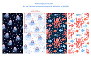 Nautical Mile Watercolor Collection, an Animal Illustration by Anna Druzhkova (Thumbnail 13 of 30)