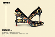 Heeled Shoes Mock-Up, an Advertising Mockup by Se٧enStudio (Thumbnail 1 of 10)