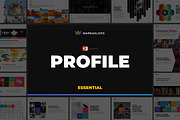 Company Profile PowerPoint Templates, a Presentation Template by Warna Works (Thumbnail 2 of 36)