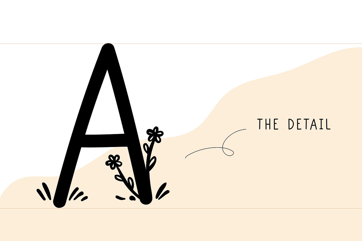 Tiny flowers font, a Sans Serif Font by Nyla.Studio (Photo 3 of 9)