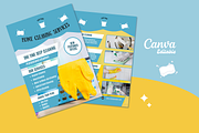 Marketing Kit Cleaning Business, a Marketing Template by PaolaroiDesign (Thumbnail 3 of 5)