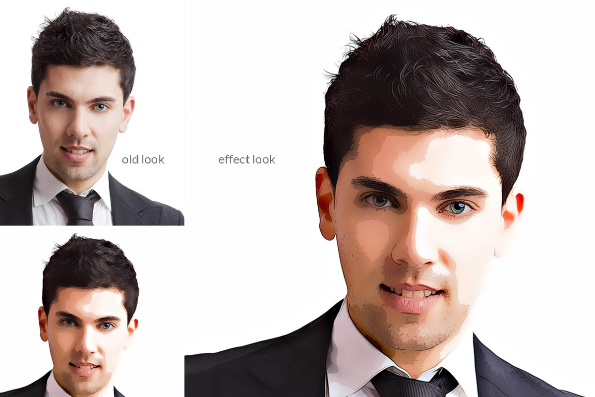 Portrait Cartoon Photoshop Action, an Action Add-On by MRI STUDIO (Photo 8 of 10)