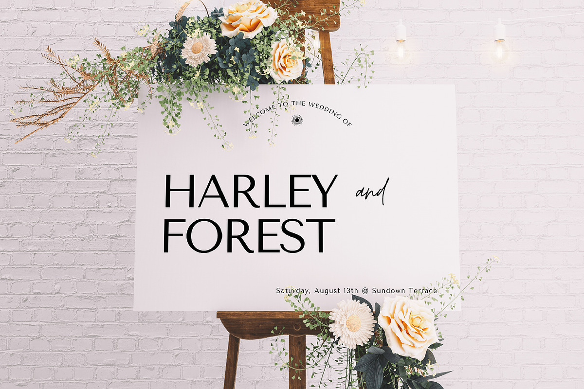 Modern Boho Wedding Bundle CANVA, an Invitation Template by StudioVonBraitenberg (Photo 8 of 13)