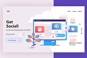 3D Web Illustrations- Hero Headers, a Landing Page Template by Polar Vectors (Thumbnail 3 of 7)