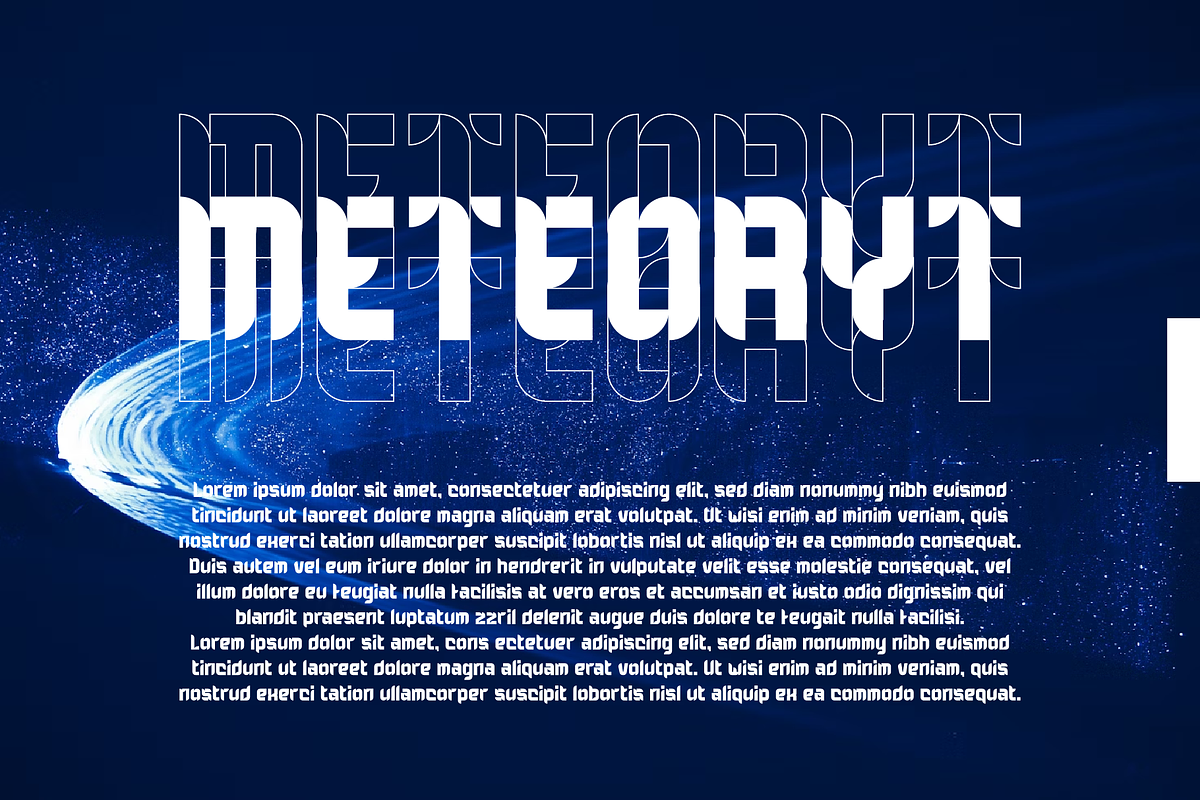 Anomaly Space - Sci-Fi font, a Sans Serif Font by Badsign Type (Photo 4 of 8)