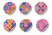 Bold Quilt Blocks Patchwork Patterns, a Pattern Graphic by Pattern Whimsy (Thumbnail 2 of 5)
