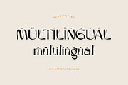 Argelha Modern Sans, a Sans Serif Font by Cruzine (Thumbnail 9 of 9)