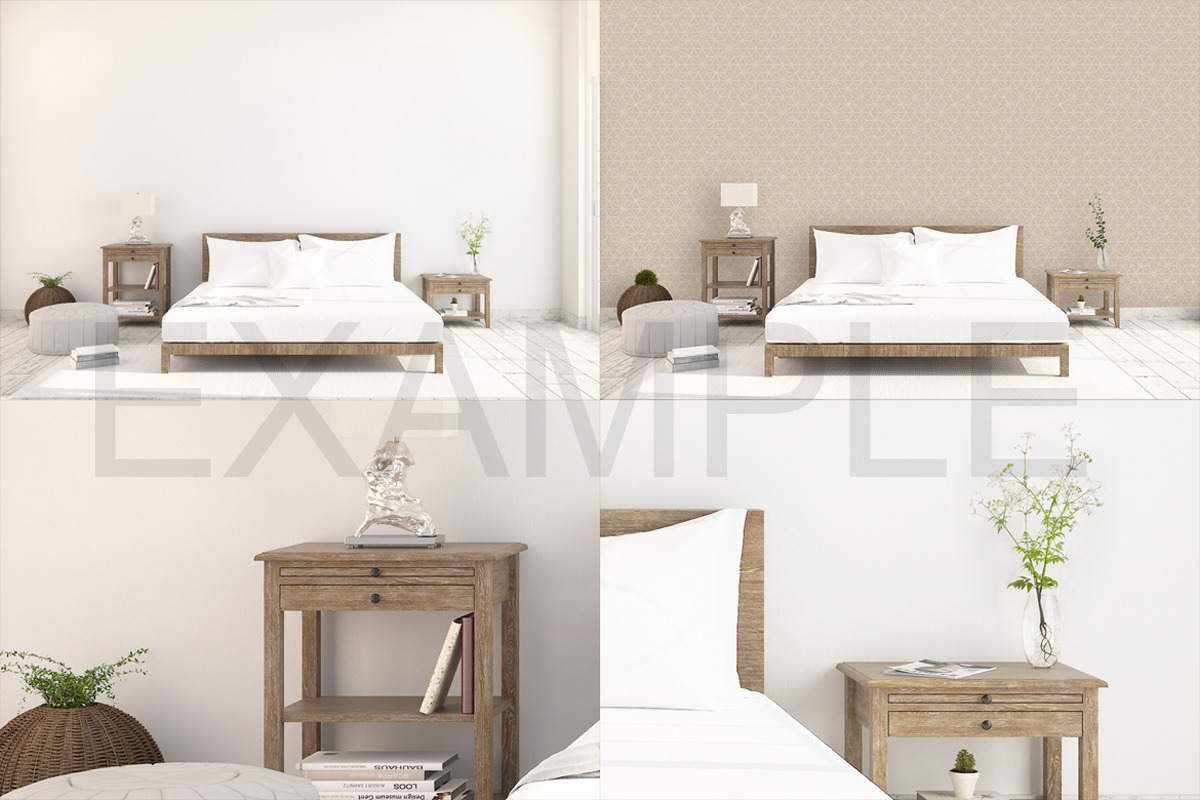 MOCK UPS BUNDLE, 10 INTERIOR PSD, a Print Template by HisariDS Mockup Design (Photo 6 of 11)