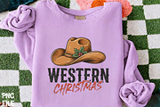 Western Christmas Cowboy Hat PNG, a Seasonal Illustration by CrexoraLab (Thumbnail 1 of 4)