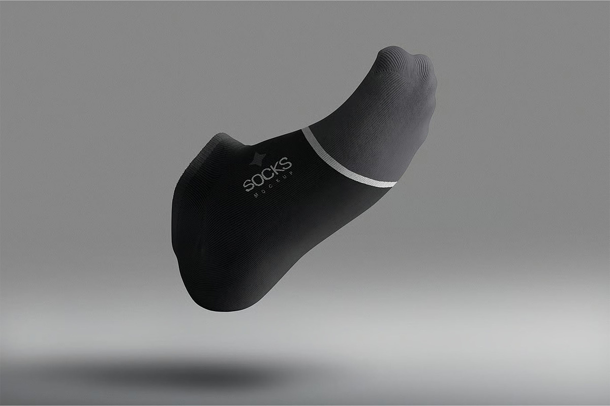Socks Mockup, an Apparel Mockup by megostudi0 (Photo 3 of 7)