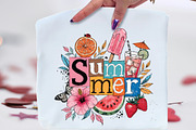 Summer Collage Vacation PNG, an Illustration by CraftArtStudio (Thumbnail 1 of 4)