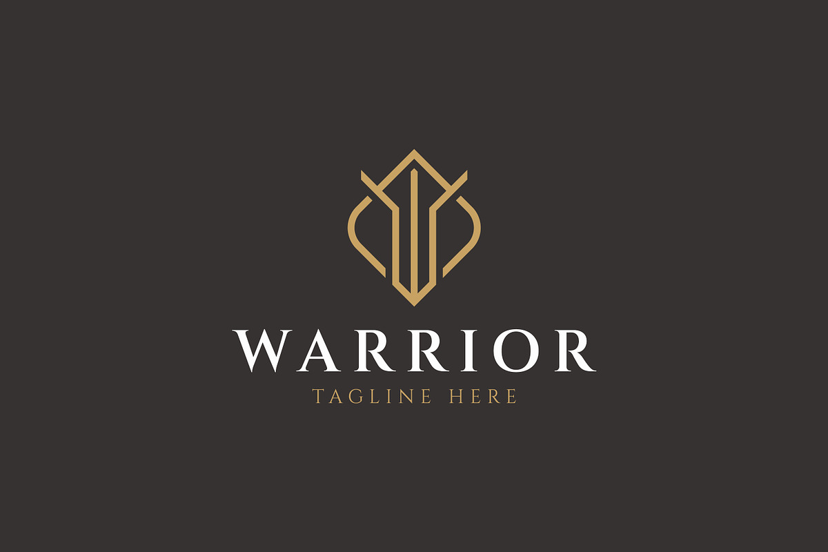 Warrior Letter W Logo Abstract Sword, a Branding & Logo Template by Signatoro (Photo 2 of 2)