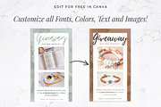 Instagram Stories for Canva | Green, a Social Media Template by Thirty One Palms Studio (Thumbnail 5 of 8)