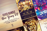 New Years Flyer Bundle V2, a Flyer Template by InTheSky15 (Thumbnail 1 of 6)