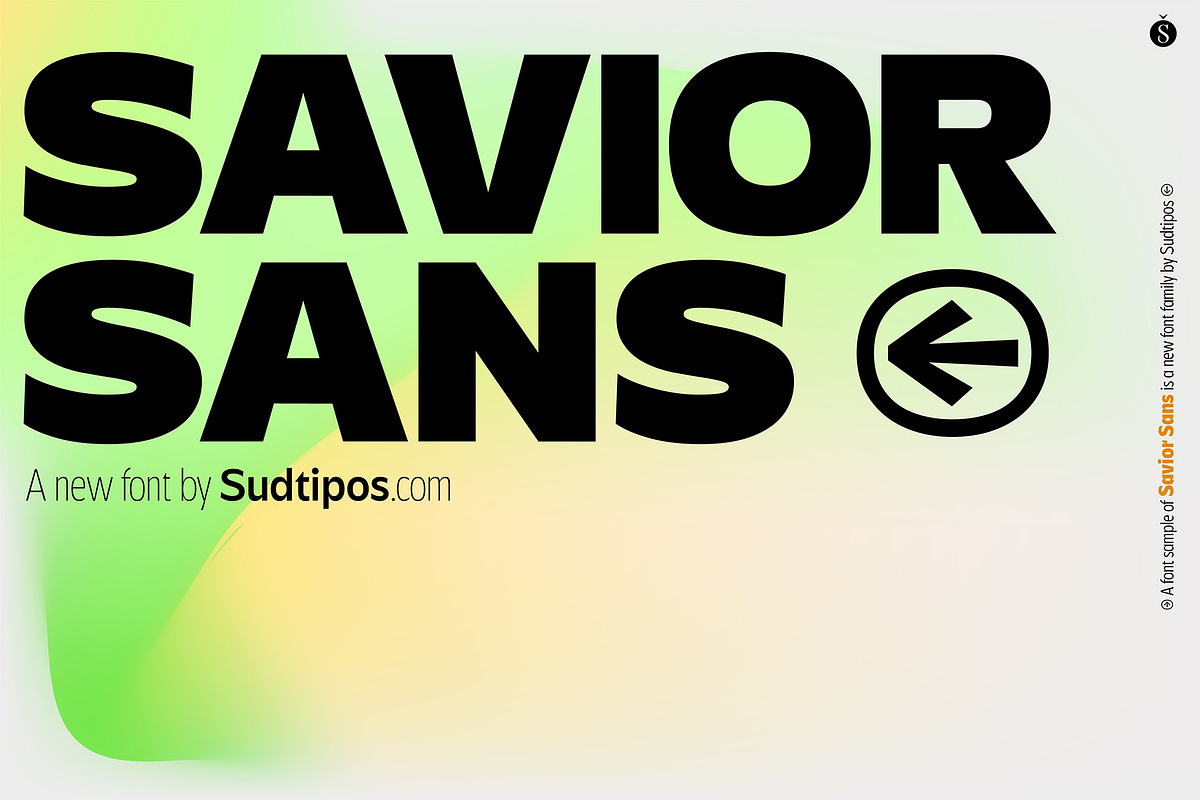 Savior Sans, a Sans Serif Font by Sudtipos (Photo 1 of 6)