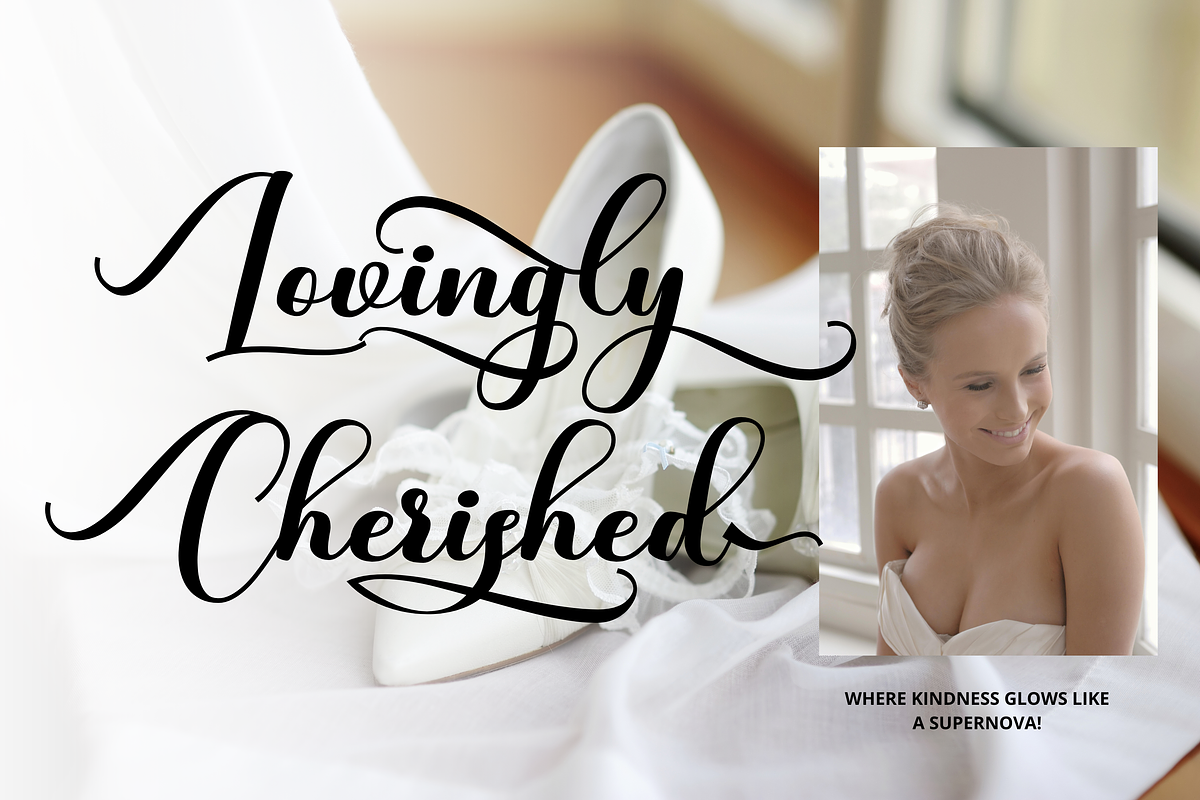 Amisha, a Script Font by Gatype (Photo 5 of 9)