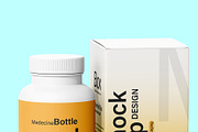 Supplement Bottle Mockup Bundle, a Packaging Mockup by pixelmock (Thumbnail 26 of 35)
