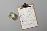 Minimal Retro Food Truck Menu, a Stationery Template by Neermana (Thumbnail 3 of 4)