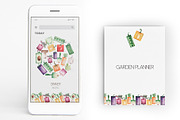 Watercolor vegetable garden, a Food Illustration by MayaNavits (Thumbnail 5 of 10)