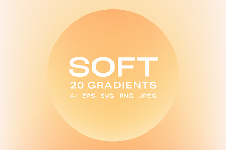 Soft Gradient Backgrounds.