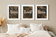Distressed Dark Antique Script Paper, a Background Graphic by V Design Creator (Thumbnail 6 of 12)