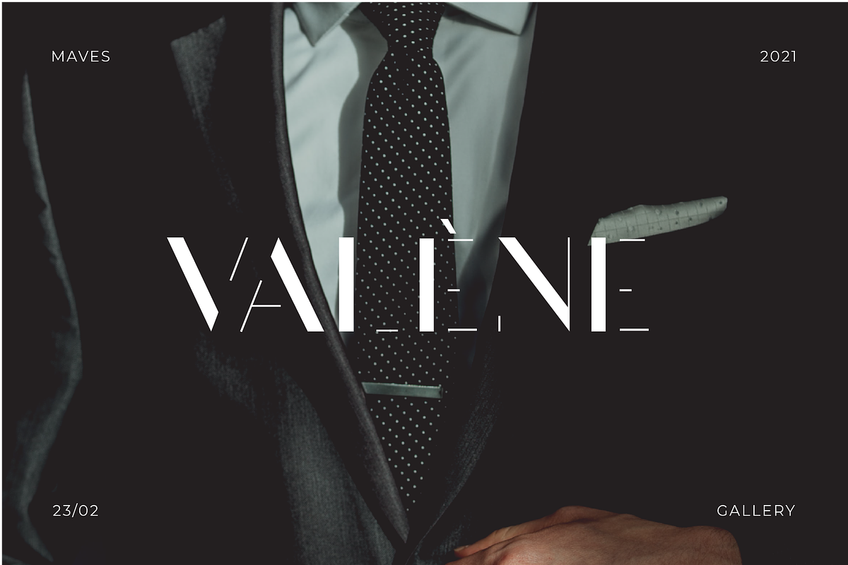 Maves Modern Display Font, a Sans Serif Font by Prestigetype (Photo 6 of 6)