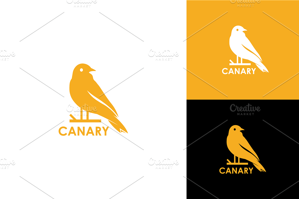 Canary Logo Simple, a Branding & Logo Template by zaqilogo