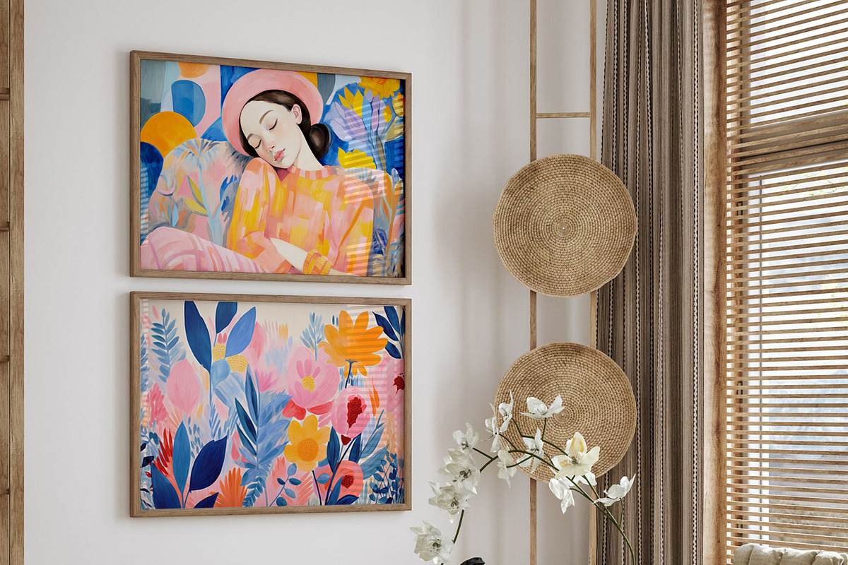 Romantic ART Gallery, a Wallpaper Graphic by O m N i  Studio (Photo 3 of 15)