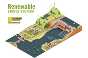 Isometric city map elements, an Object Graphic by tele52 (Thumbnail 68 of 72)