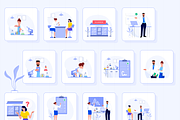 Science and Laboratory Illustrations, a Templates & Theme by Graphicdunk (Thumbnail 2 of 4)