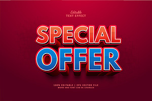 Text Effect Special Offer