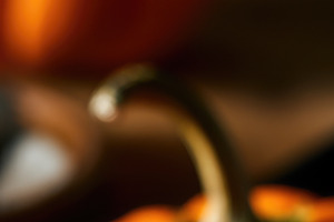 Halloween stuffed bell peppers with jack o lantern faces, a Food & Drink Photo by José Manuel Gelpi