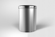 Round Metallic Jar Mockup, a Cups & Container Mockup by Medialoot (Thumbnail 5 of 5)