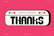 Yokang - Groovy Font, a Sans Serif Font by QR Design Studio (Thumbnail 6 of 6)
