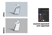 Clean iPhone 17 Air Mockup, an iPhone Mockup by My Code Std (Thumbnail 6 of 6)