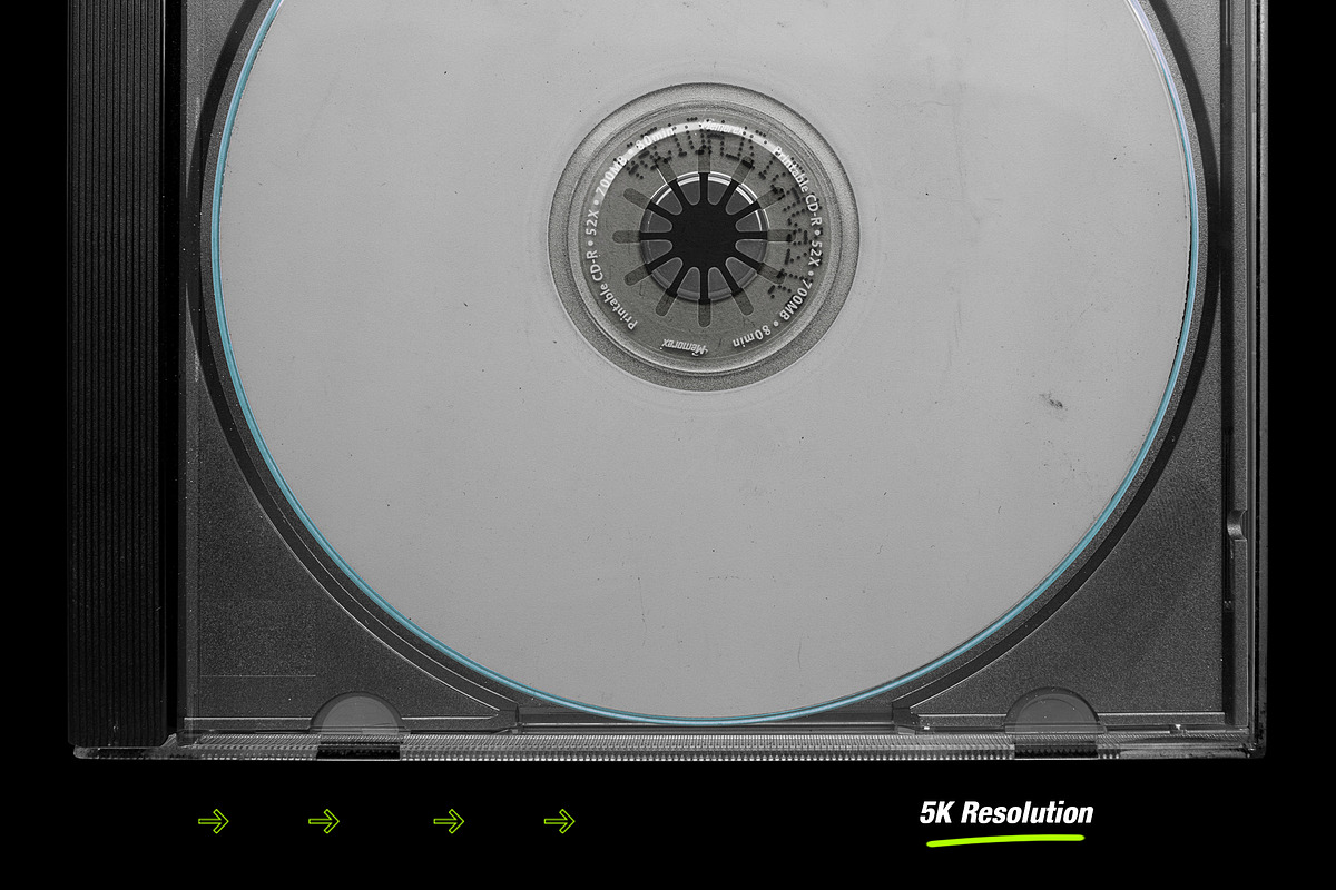Distressed CD Jewel Case Mockup, a Packaging Mockup by Mad