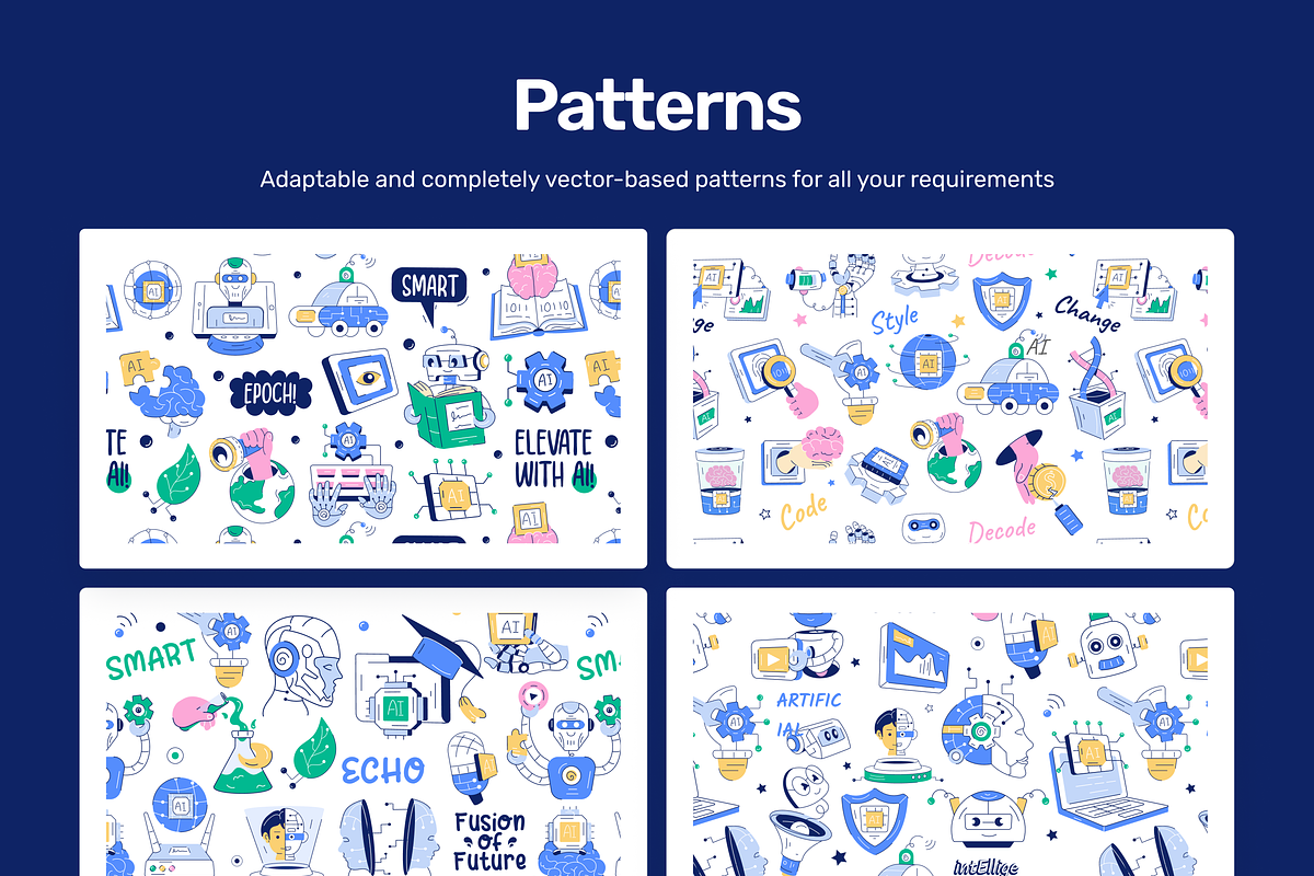 Set of AI Designs, a Duotone Icon by Vectors Market (Photo 14 of 15)