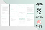Makeup Artist and Hair Stylist Forms, a Stationery Template by InstantForms (Thumbnail 2 of 3)