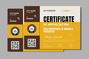 Certificate Template, a Stationery Template by MightyDesign (Thumbnail 3 of 6)