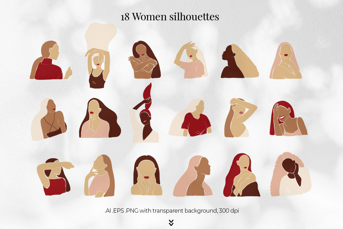 Poster Creator. Autumn Flora & Women, an Object Graphic by Julie&Taily (Photo 3 of 27)