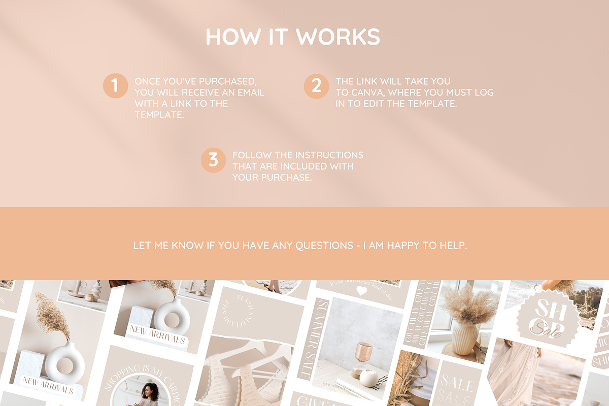 Peach Link in Bio, a Landing Page Template by SunshineStudioBoutique (Photo 9 of 9)