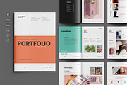 Works Portfolio Template | CANVA, a Brochure Template by TemplateFolio-Shop (Thumbnail 1 of 15)