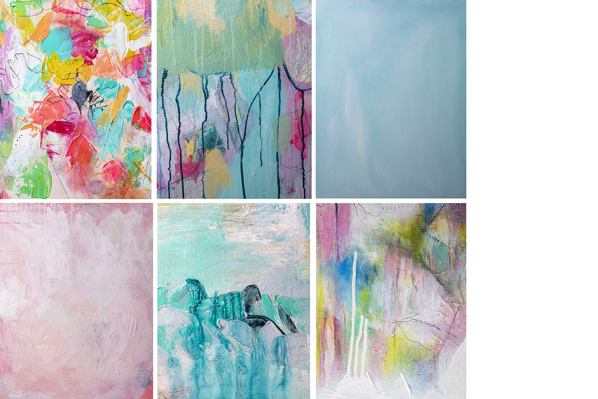 Abstract Paint textures, a Background Graphic by Memow Studio (Photo 3 of 6)