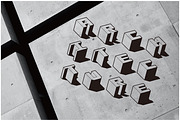 Isocube – Layered Isometric Font, a Font by Kevin Foley Fonts (Thumbnail 6 of 10)