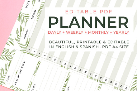 Editable Pdf Planner