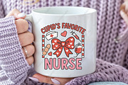 Cupid's Favorite Nurse PNG, an Illustration by CraftArtStudio (Thumbnail 3 of 4)