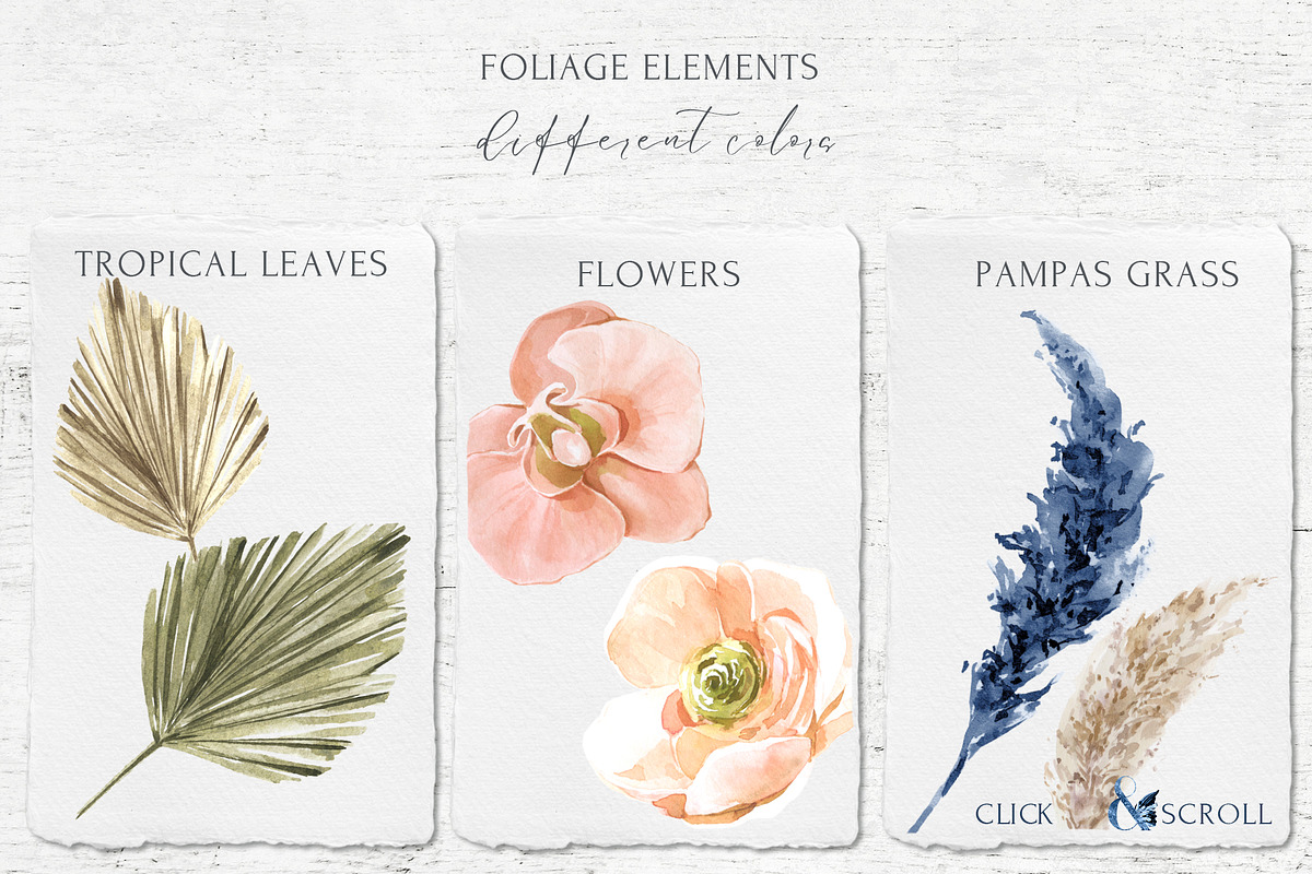 -20% Boho Wedding Portrait Creator, a Decorative Illustration by Cat In Colour (Photo 11 of 12)